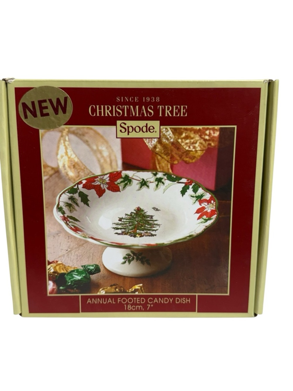 Spode Annual Footed Candy Dish 2014